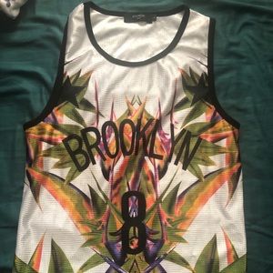 Givenchy white Brooklyn nets Deron Willians jersey